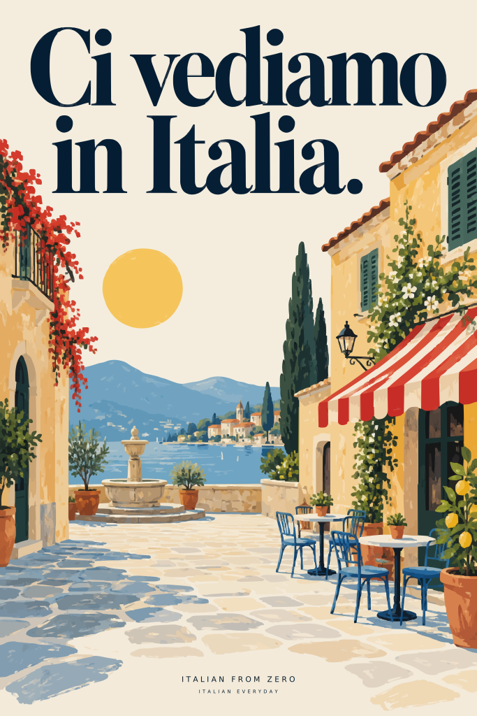 Italian Everyday — In Italia art print