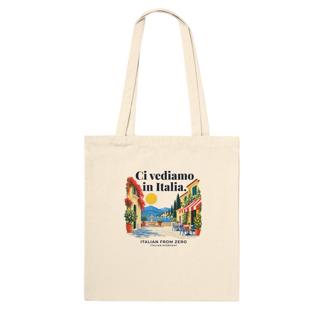 Ci vediamo in Italia — Italian Everyday Tote Bag — product view 3